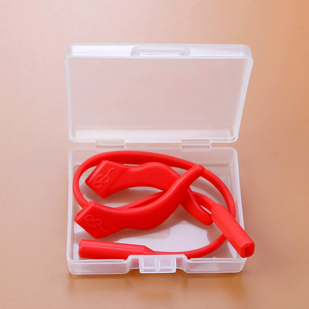 Kids Silicone Strap & Ear Hooks for Glasses